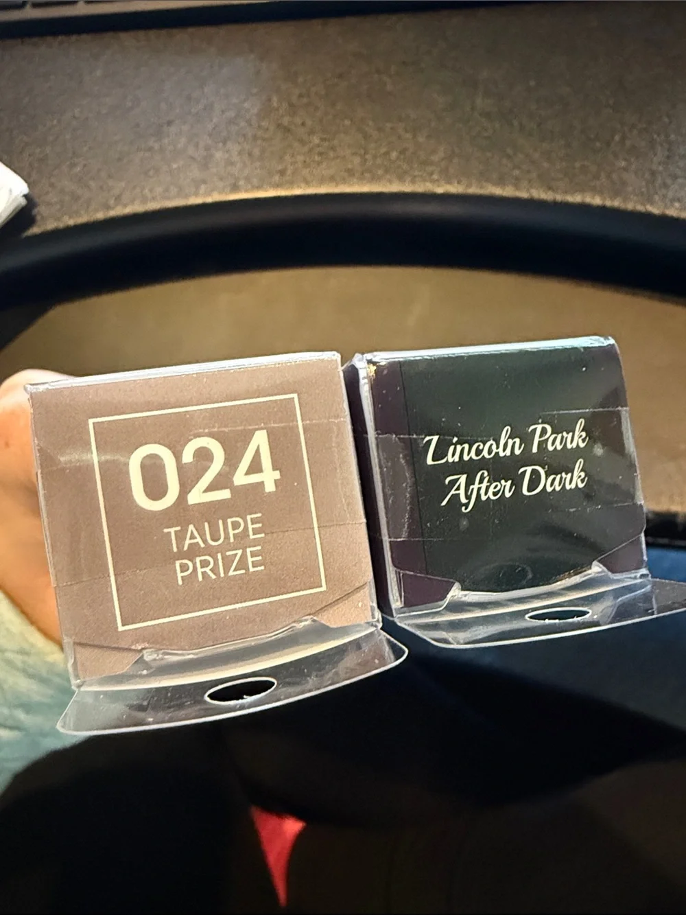 Set of 2 OPI impress Nails in Lincoln park after dark & Taupe - 30 Count Each